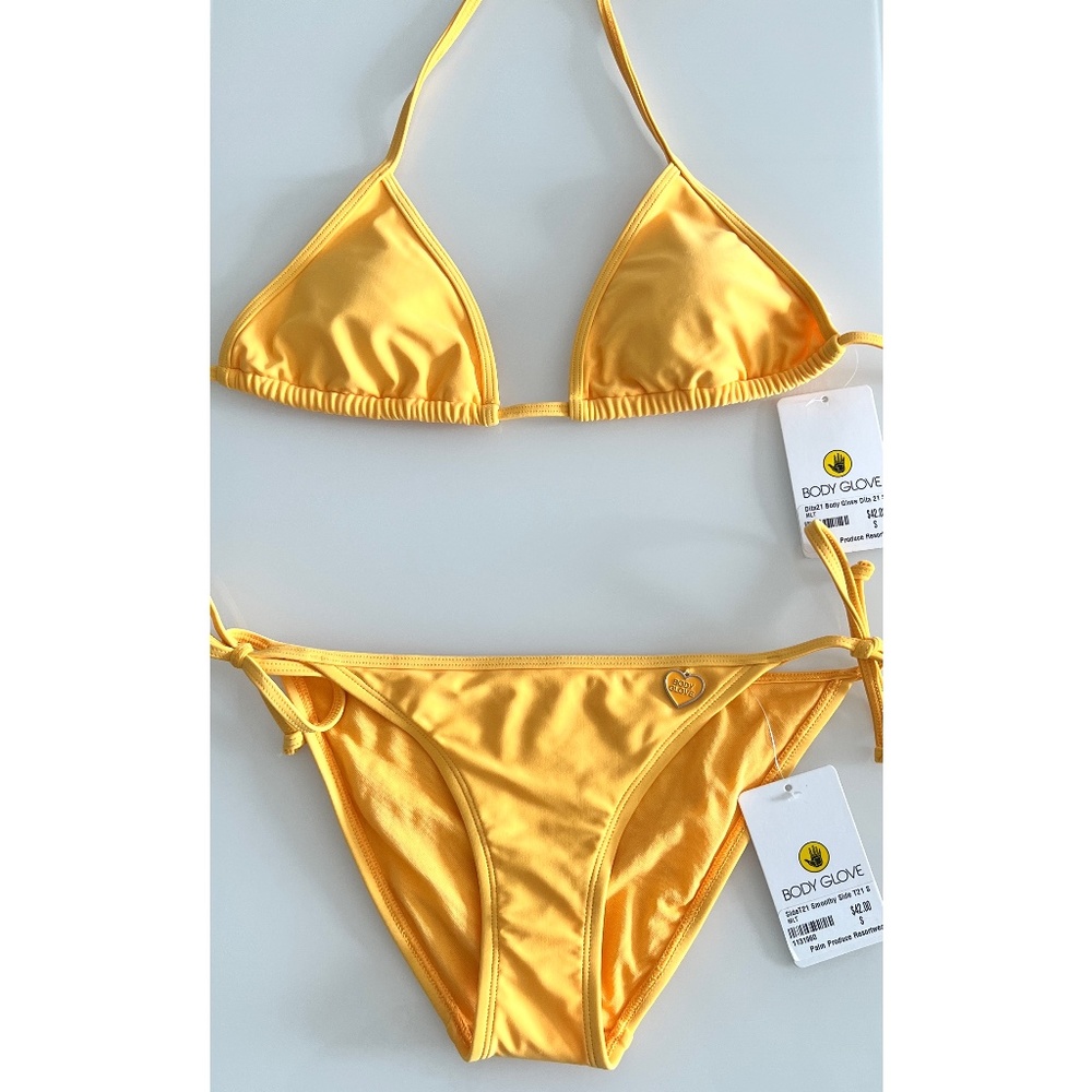 NWT! Body Glove Yellow Bikini
